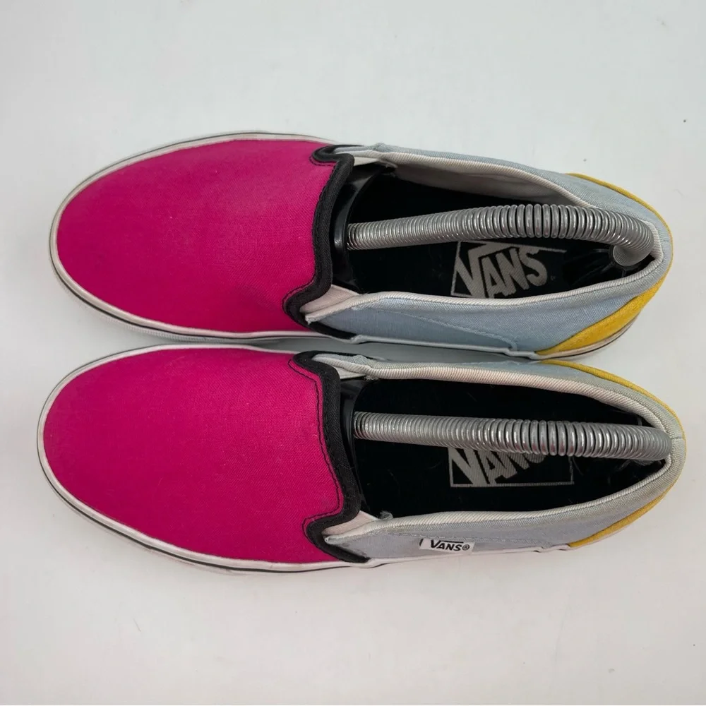 Vans Women’s OTW Asher - 7.5 - Colorblock Slip-on Casual Low Top Skateboard Shoe